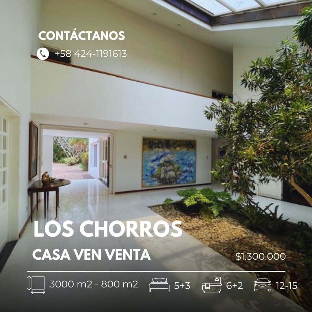 Casa en Los Chorros - 5 hab, 800m2, con piscina - imagen 1