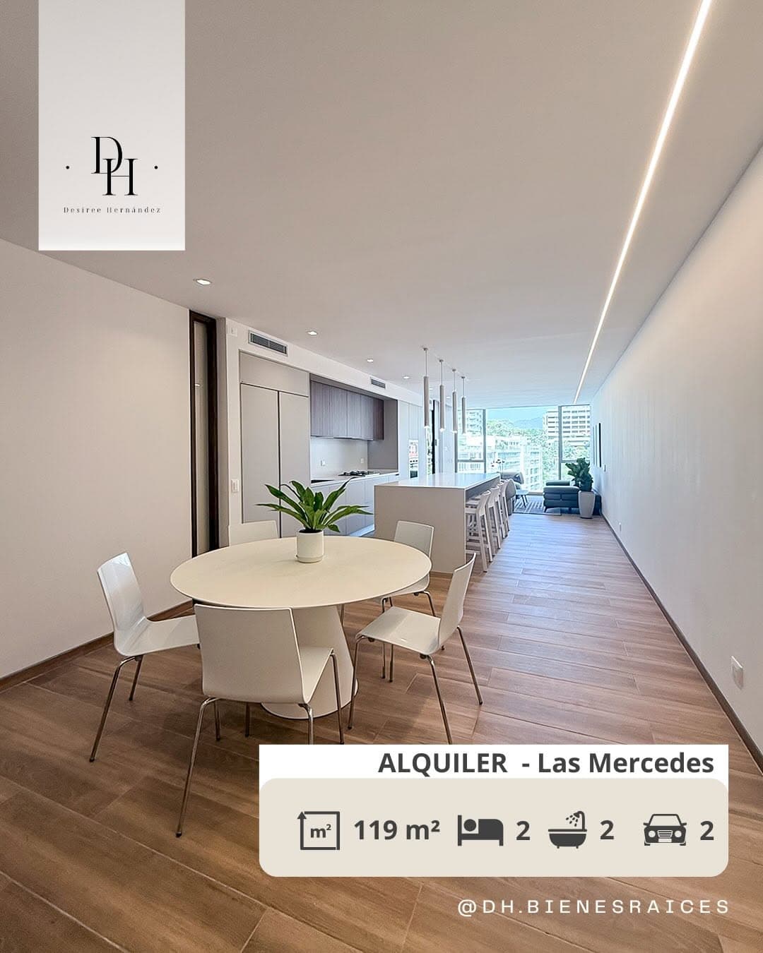 Apartamento 119 m² alquiler Las Mercedes - imagen 1