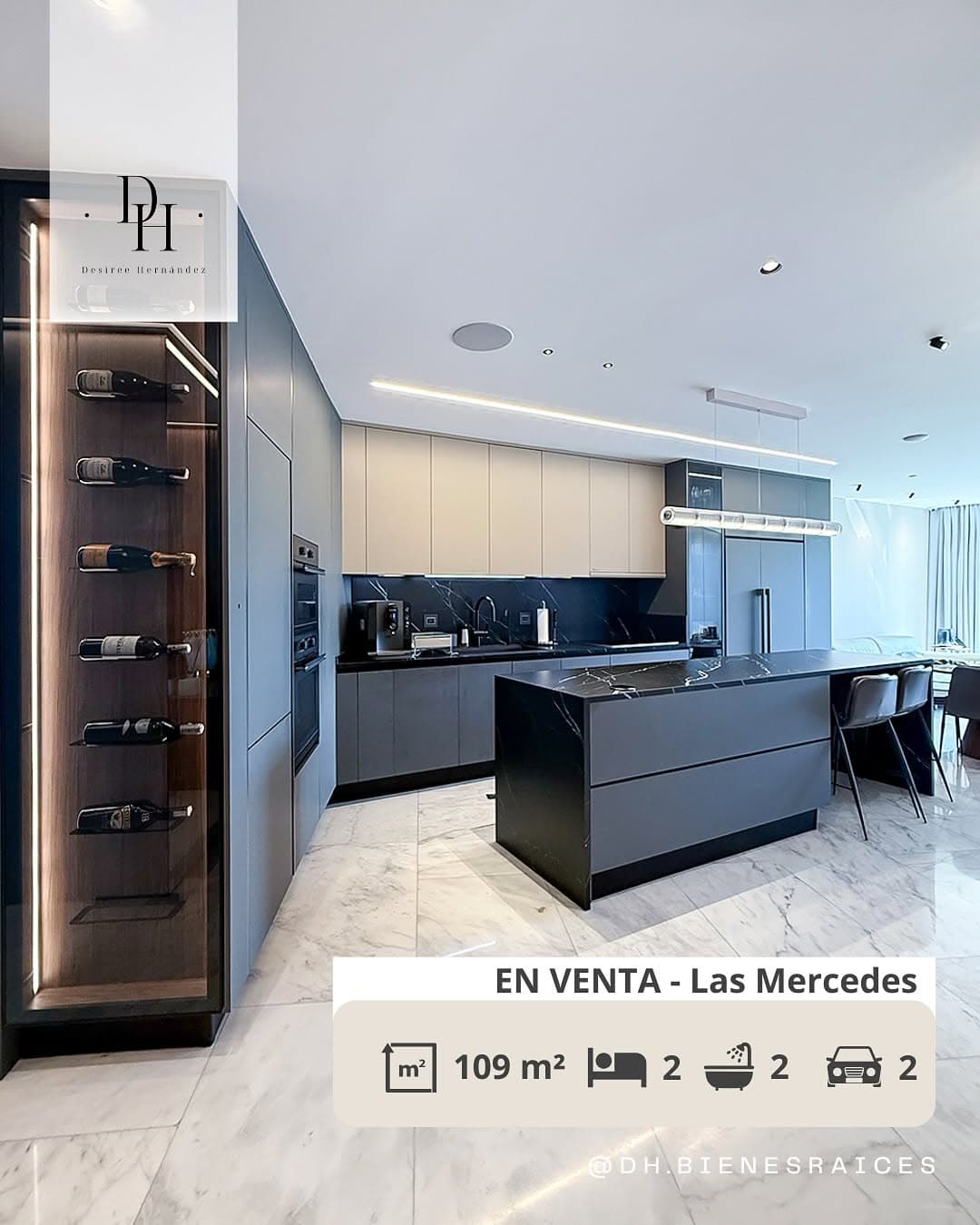Apartamento en Las Mercedes, Caracas | 109.80 m² - imagen 1