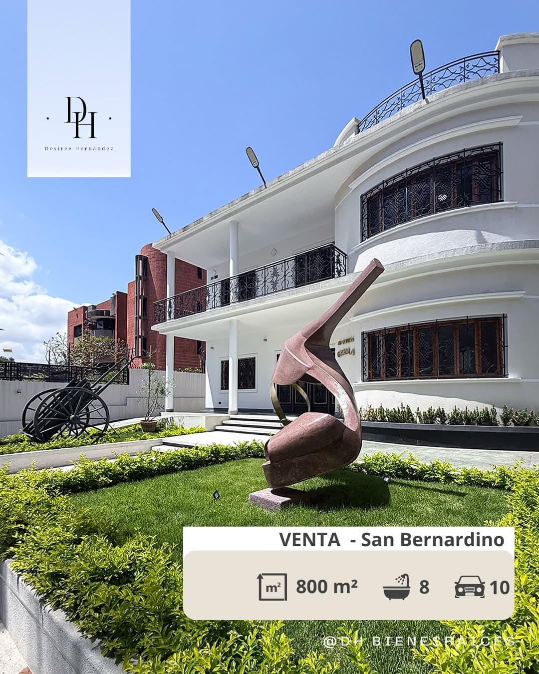 Propiedad 1.317 m² San Bernardo, Caracas - 16 ambientes - imagen 1