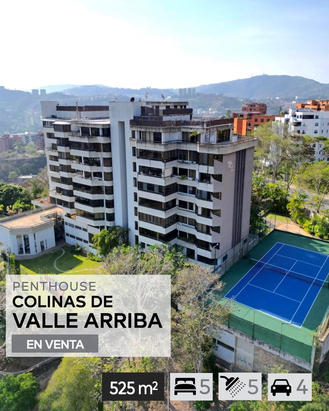 PH Penthouse Colinas de Valle Arriba, Caracas - Vista Espectacular - imagen 1