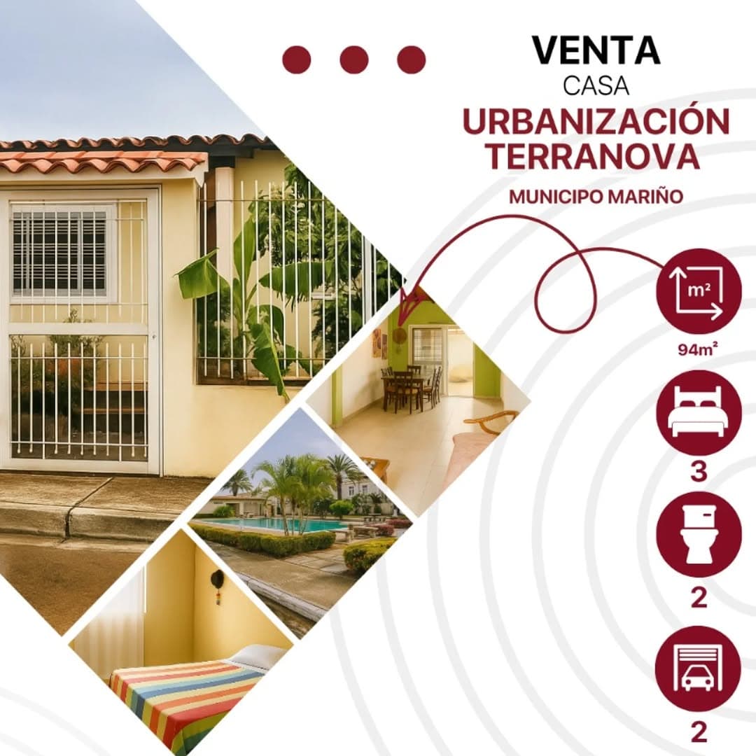 Casa en obra blanca Terranova, Porlamar - Mariño - imagen 1