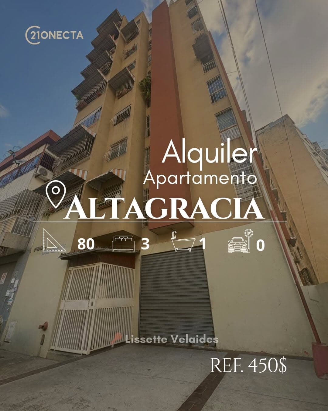 Apartamento 3H/1B en Altagracia, Caracas - Alquiler - imagen 1