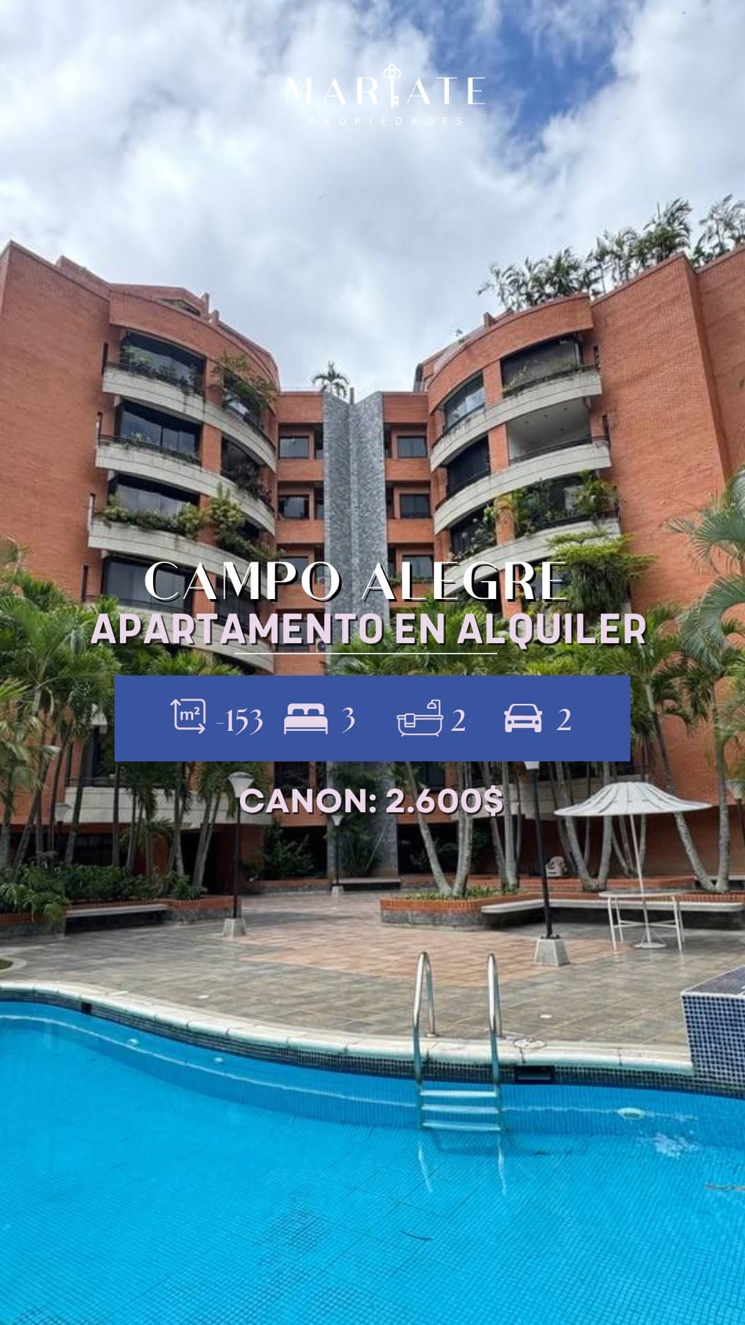 Apartamento 3H/3B en Campo Alegre con vista al Ávila - imagen 1