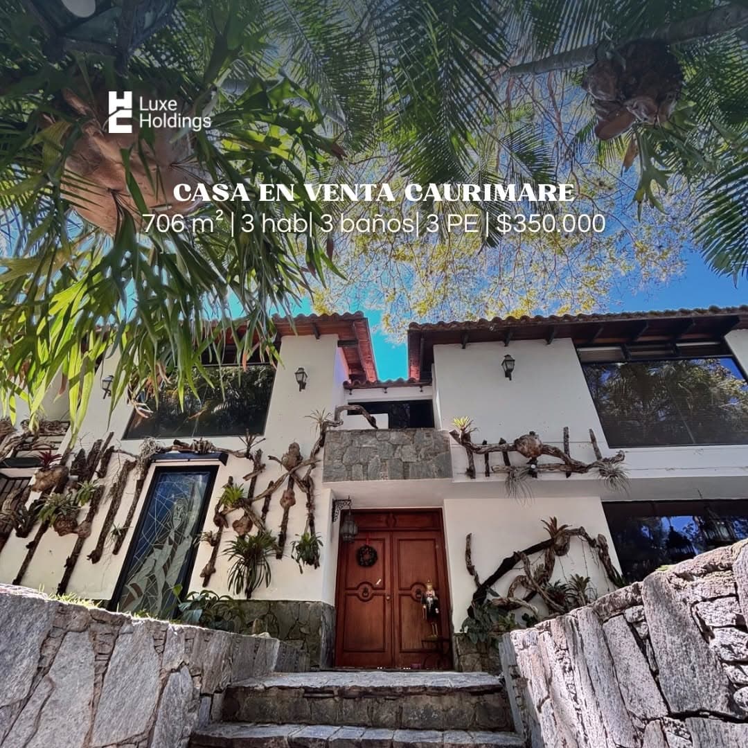 Casa en venta con arquitectura de autor en Caurimare - imagen 1