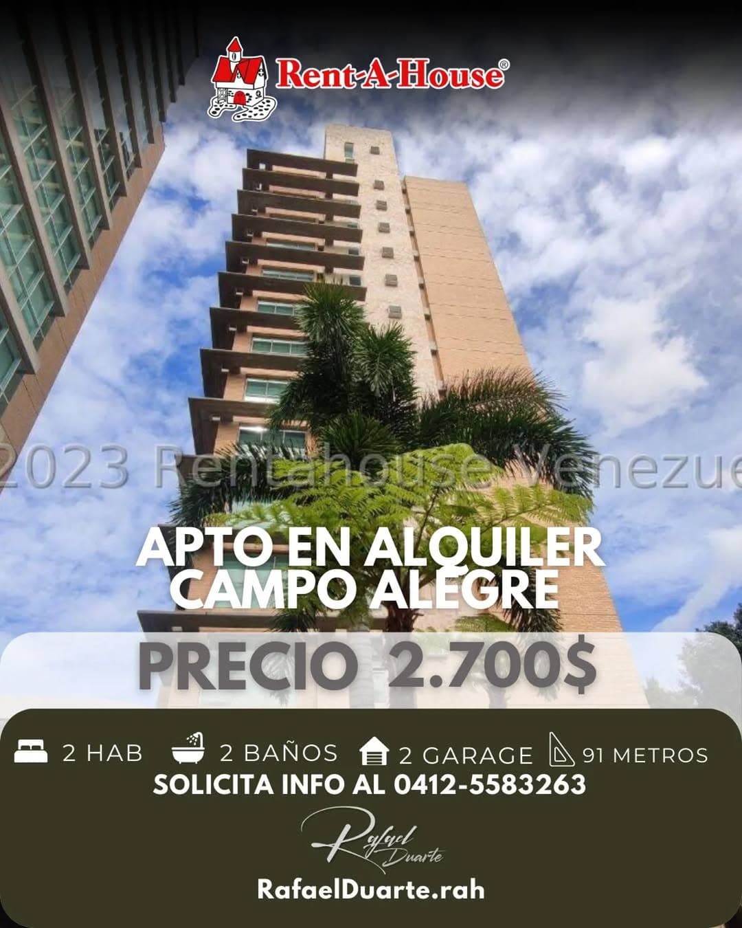 Apartamento en Campo Alegre, San Rafael de Carvajal - imagen 1