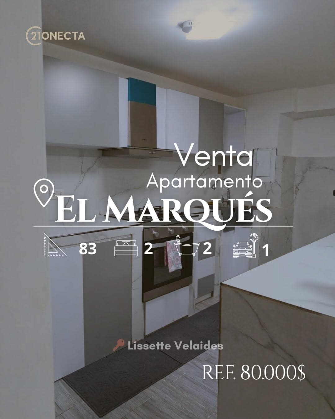 Apartamento en El Marqués, Sucre - imagen 1