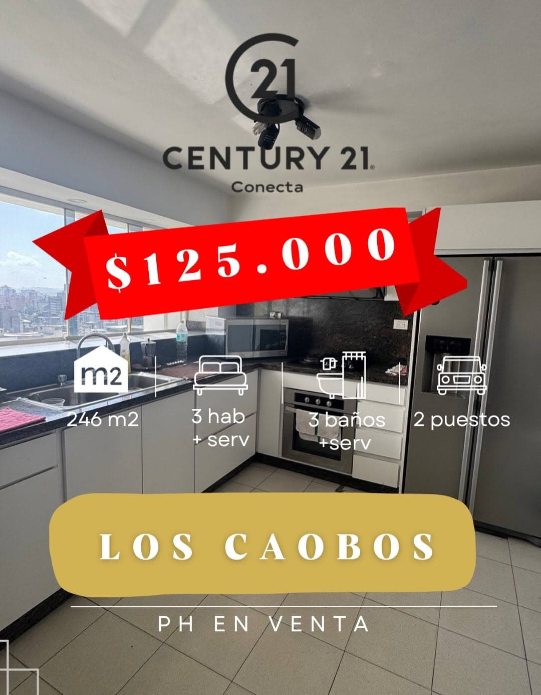 Penthouse en Los Caobos, Libertador - imagen 1