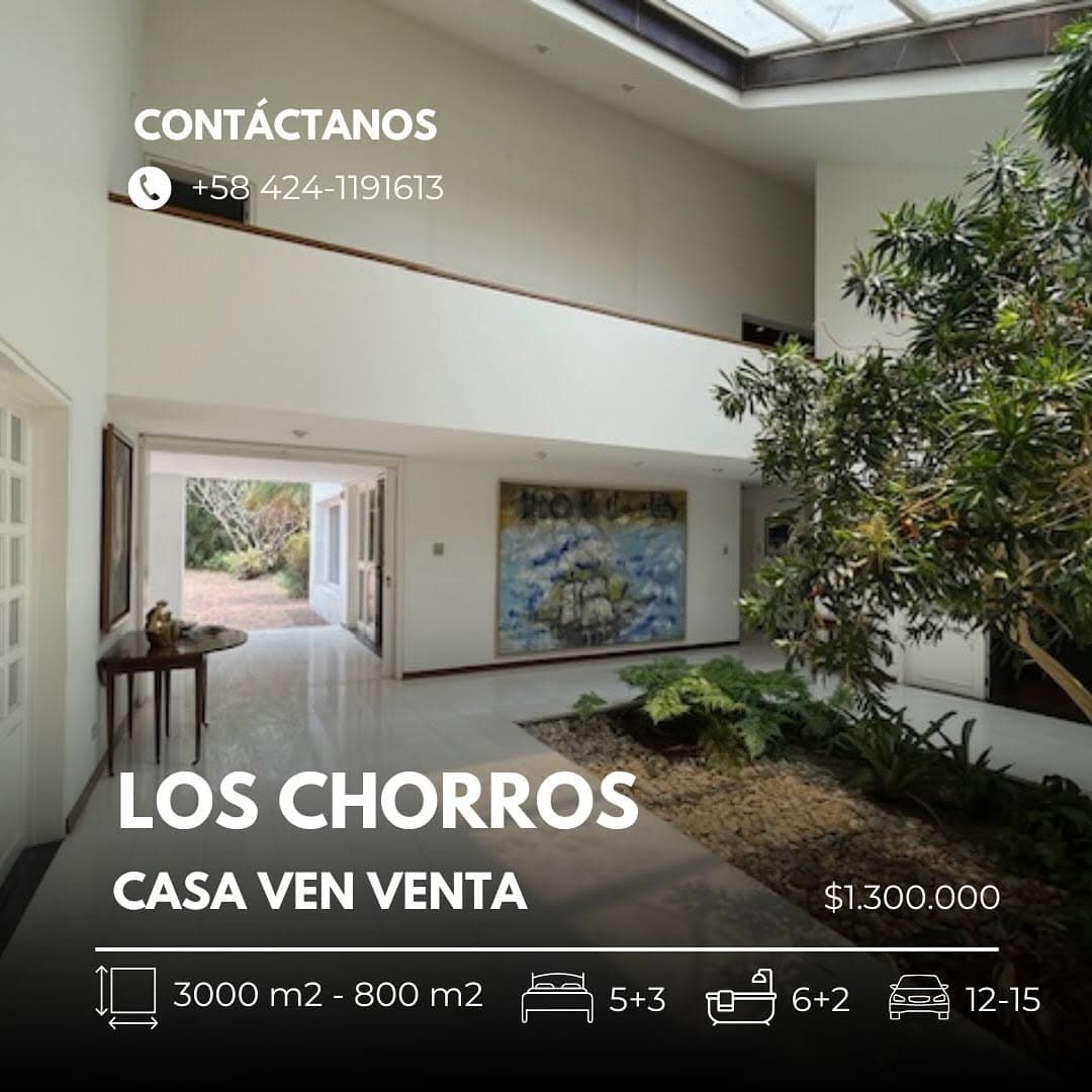 Casa en Los Chorros, Chacao - imagen 1