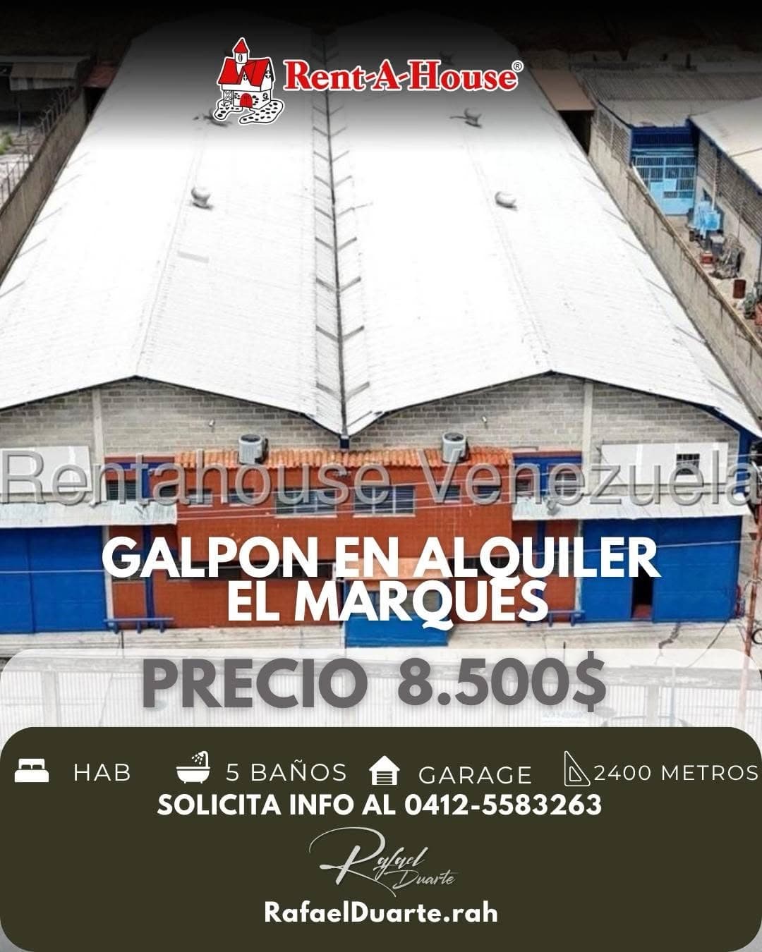 Galpón en El Marqués, Sucre - imagen 1