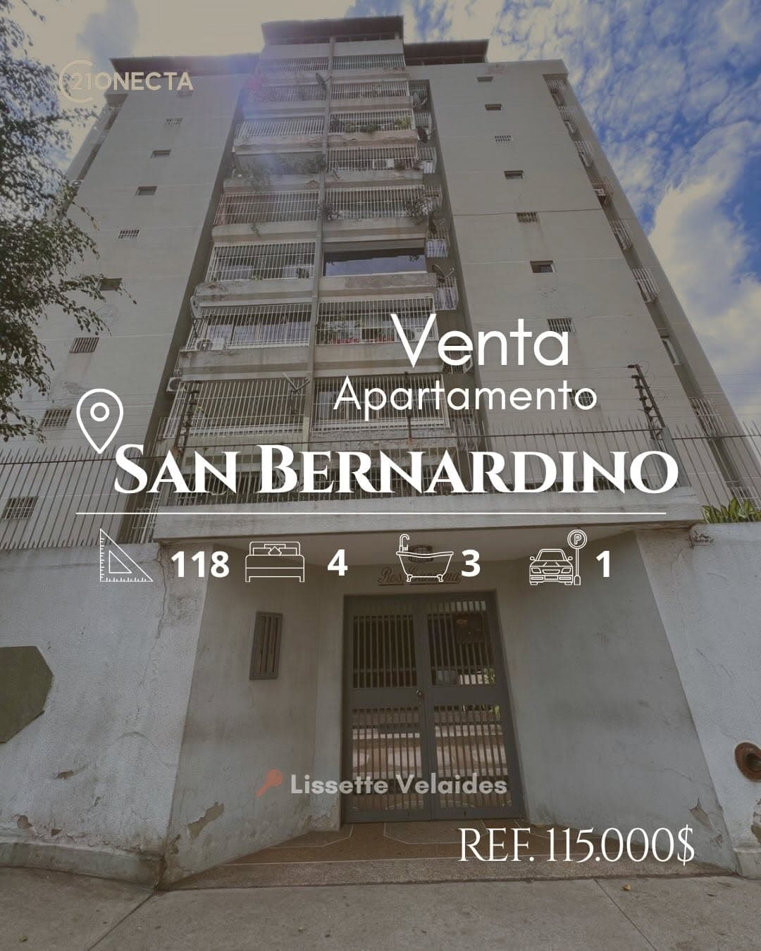 Apartamento en San Bernardino, Libertador - imagen 1