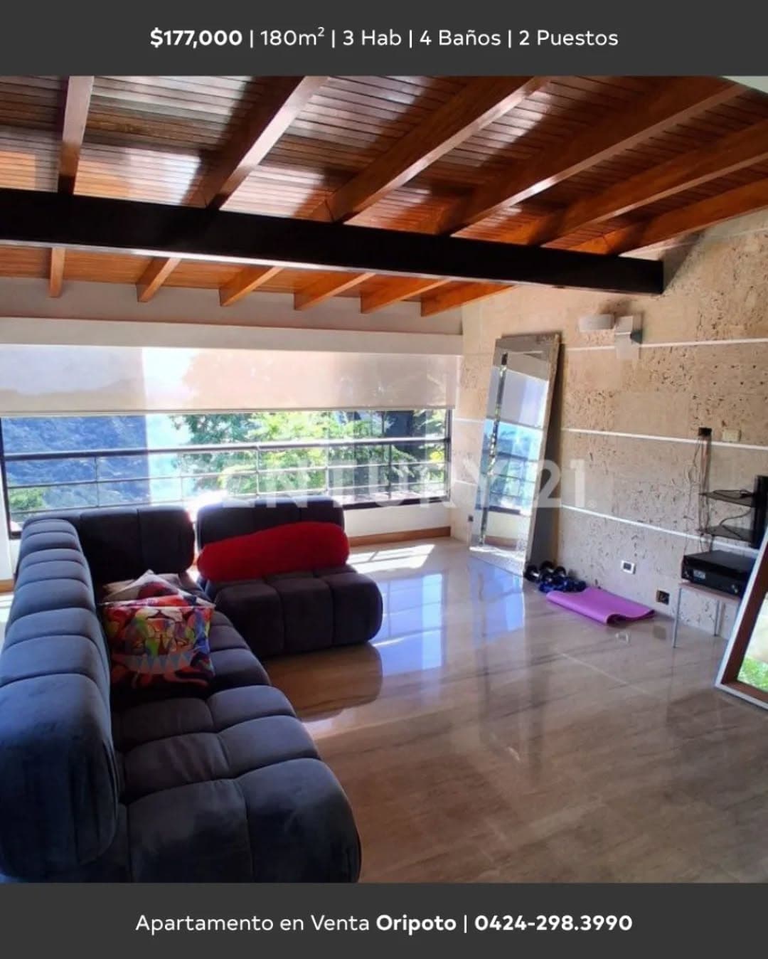 Apartamento en Oripoto, El Hatillo 6