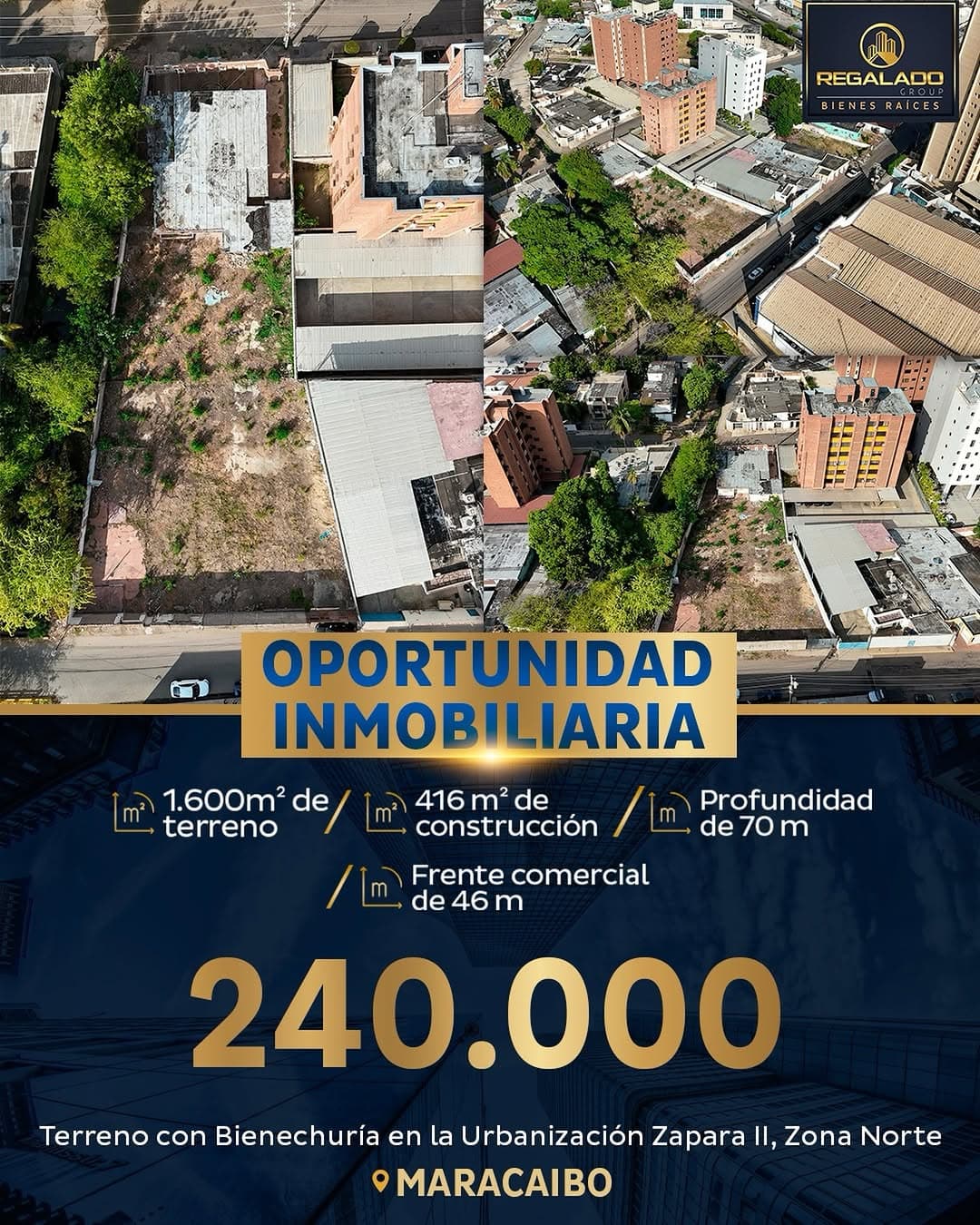 Terreno en Maracaibo, Zulia - imagen 1