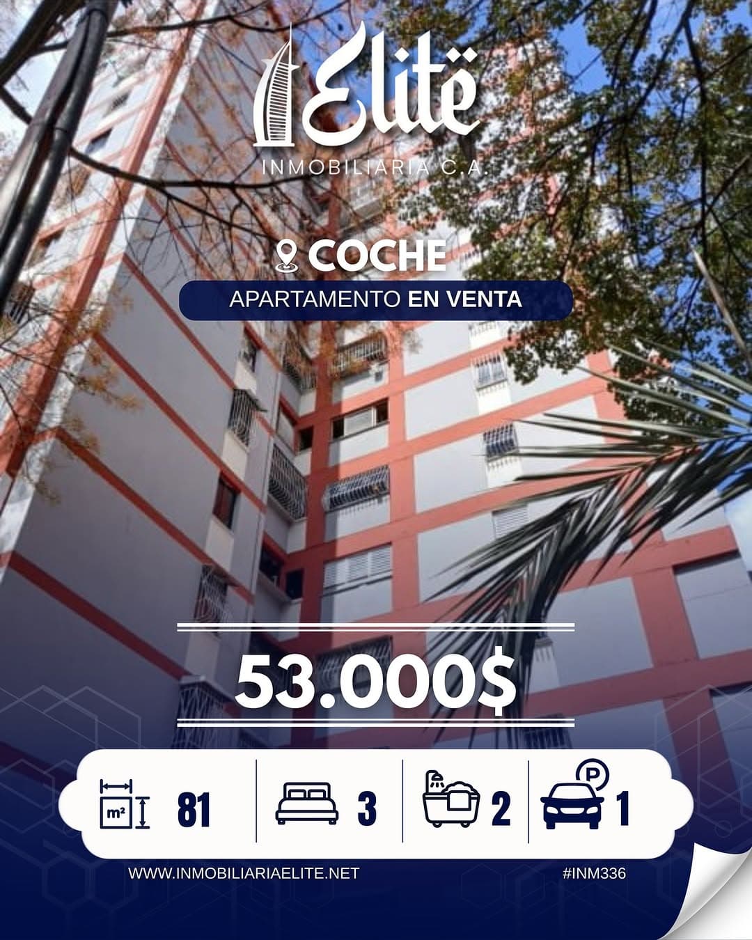Apartamento en Coche, Libertador - imagen 1
