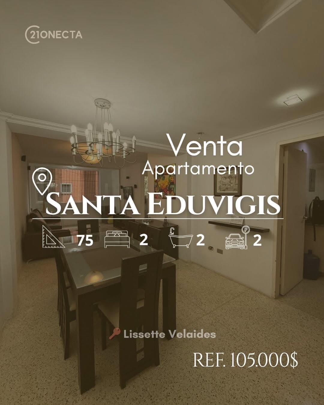 Apartamento en Santa Eduvigis, Libertador - imagen 1
