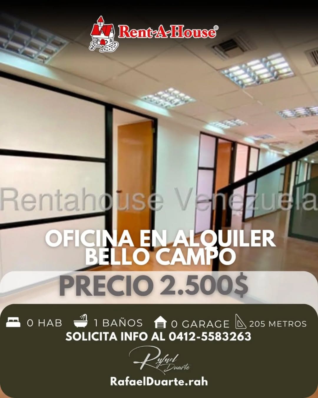 Oficina en Bello Campo, Libertador - imagen 1