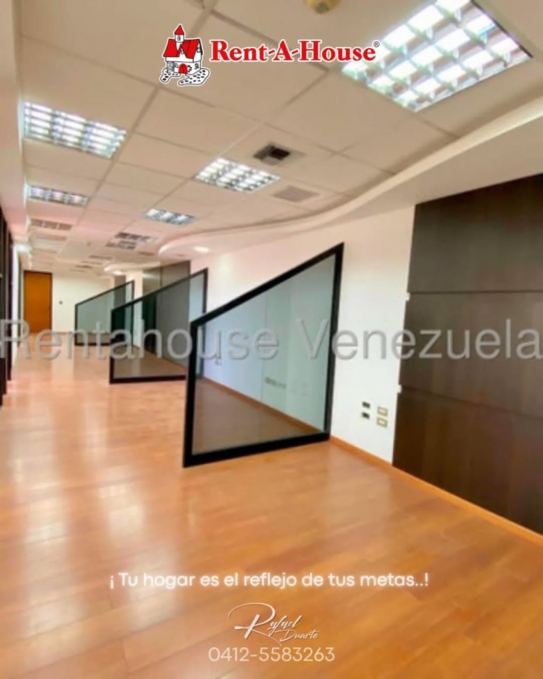 Oficina en Bello Campo, Libertador 8